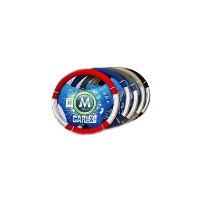 Оплетка на руль CAREX, пористая, 4 хромированных кольца EX-002 2010 г инфо 429h.
