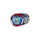 Оплетка на руль CAREX, пористая, 4 хромированных кольца EX-002 2010 г инфо 429h.